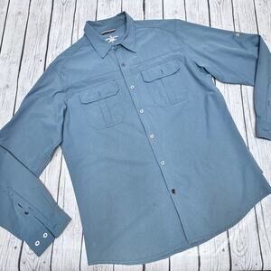 Royal Robbins Men's Sonoran Desert Long Sleeve Fishing Shirt Size Large